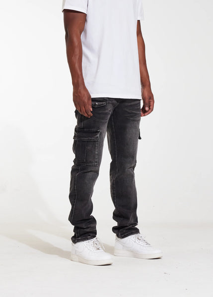 CRYSP DENIM - CHARCOAL DENIM