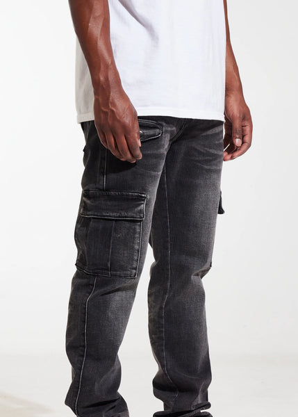 CRYSP DENIM - CHARCOAL DENIM