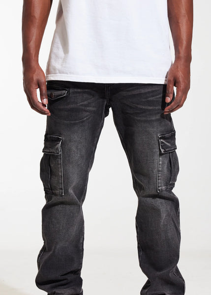 CRYSP DENIM - CHARCOAL DENIM