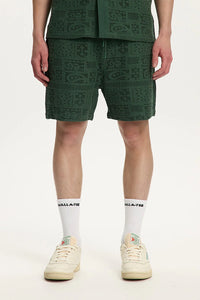 KUWALLA TEE - GREEN GARDEN SHORTS
