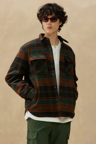 KUWALLA TEE - QUILTED PLAID JACKET