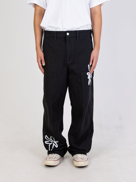 OBEY - BIG TIMER PRINTED CARPENTER PANTS