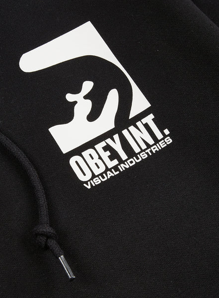 OBEY -INT VISUAL INDUSTRIES HOODIE