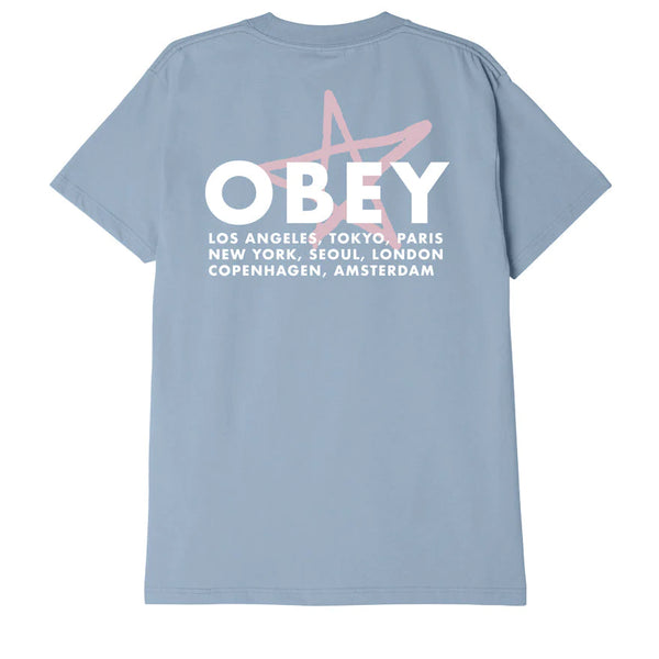 OBEY - CITY STAR CLASSIC T-SHIRT