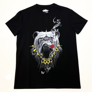 STUDDED T SHIRT